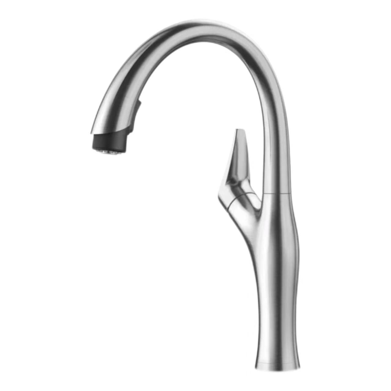 Faucet Tarik Keluar Leher Gooseneck Diperkemas Keluli Tahan Karat Faucet Tarik Keluar Leher Gooseneck Diperkemas Keluli Tahan Karat
