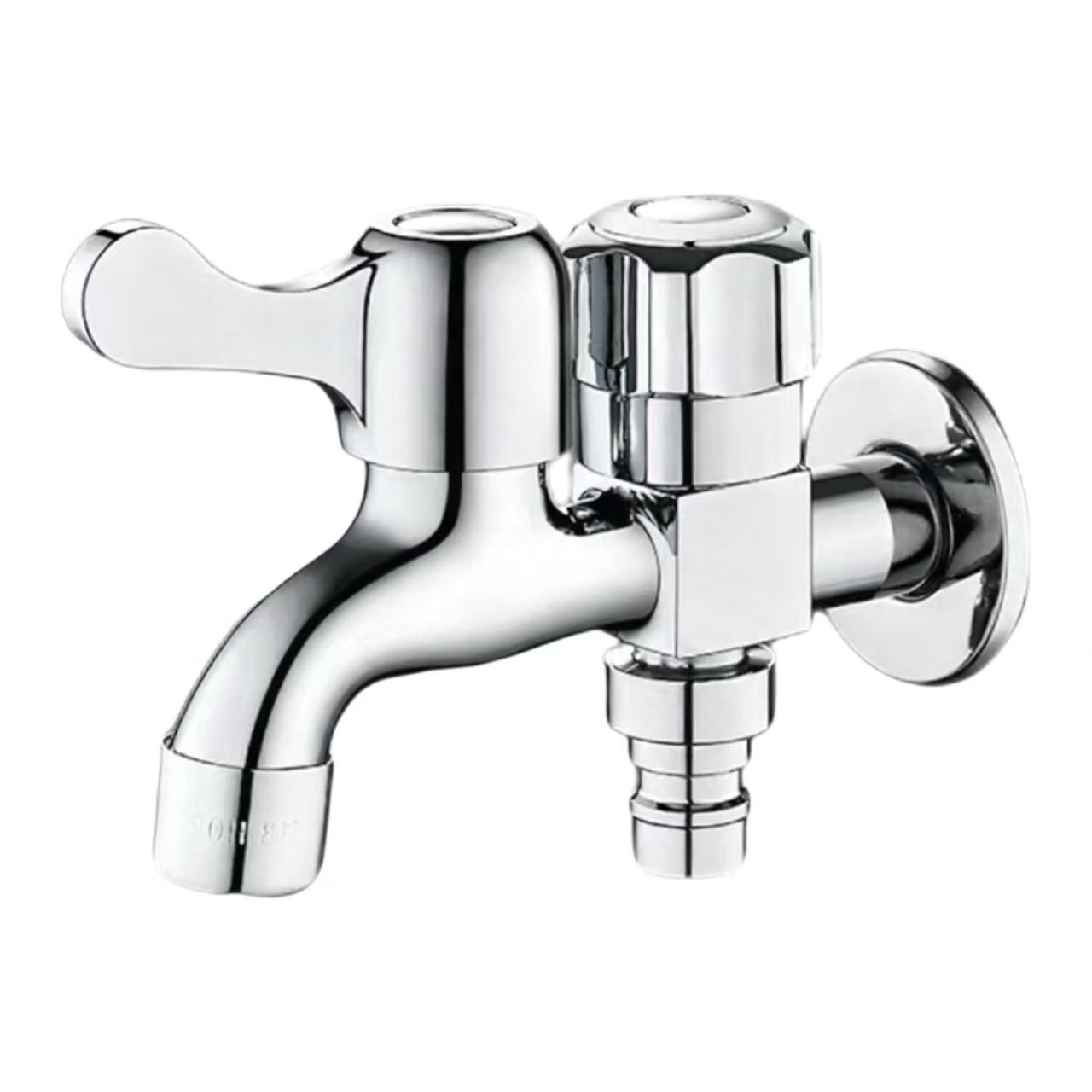 Faucet Mesin Basuh Dwi-Kawalan Dwi-Saluran