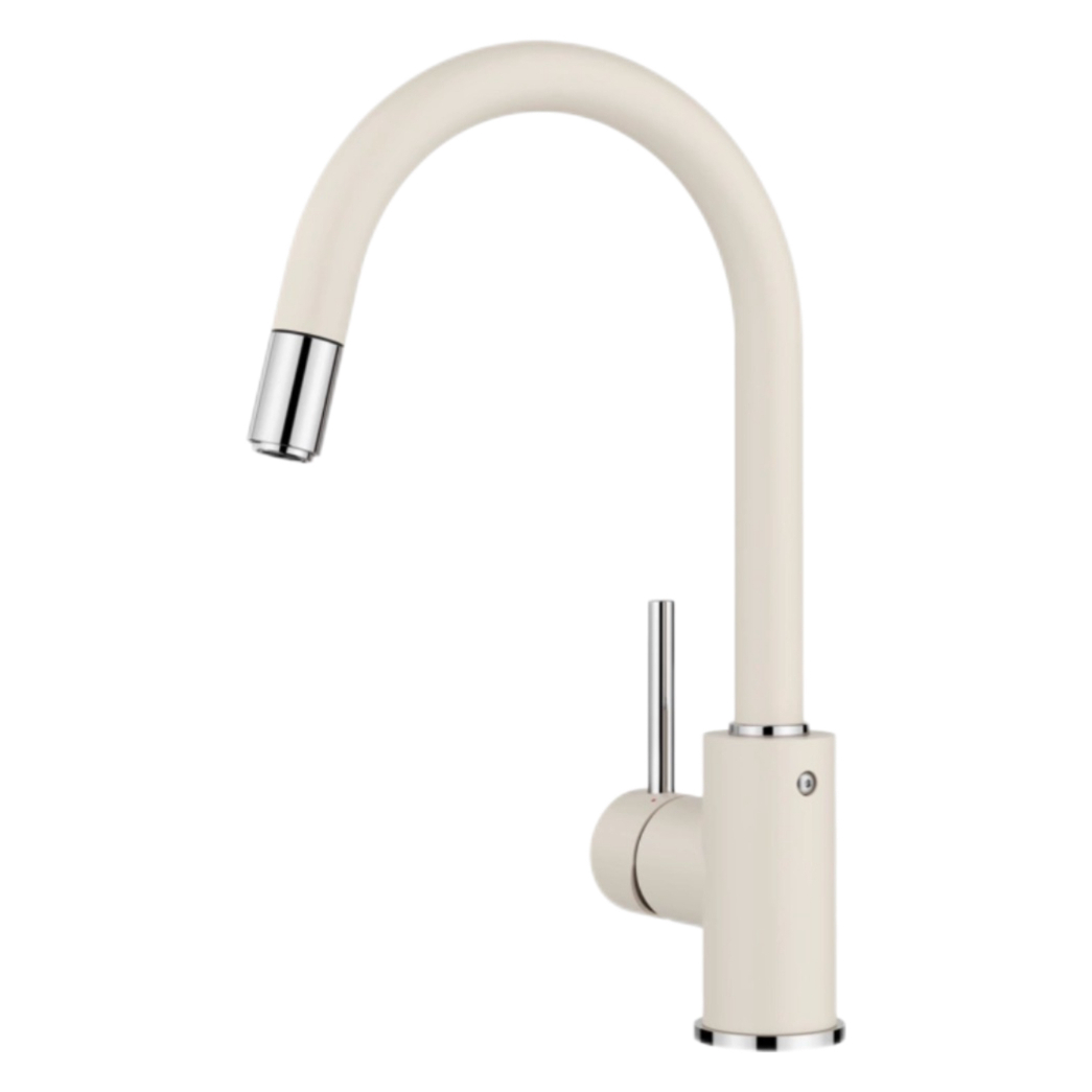 Keran Tarik Keluar Dapur Panas Dan Sejuk Minimalis Gooseneck Keran Tarik Keluar Dapur Panas Dan Sejuk Minimalis Gooseneck