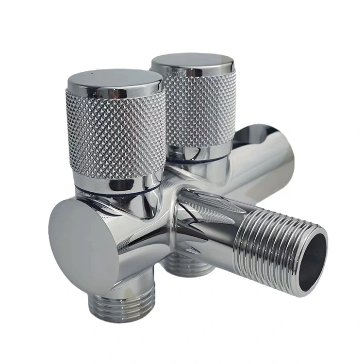 Injap Sudut Dua Dipasang di Dinding